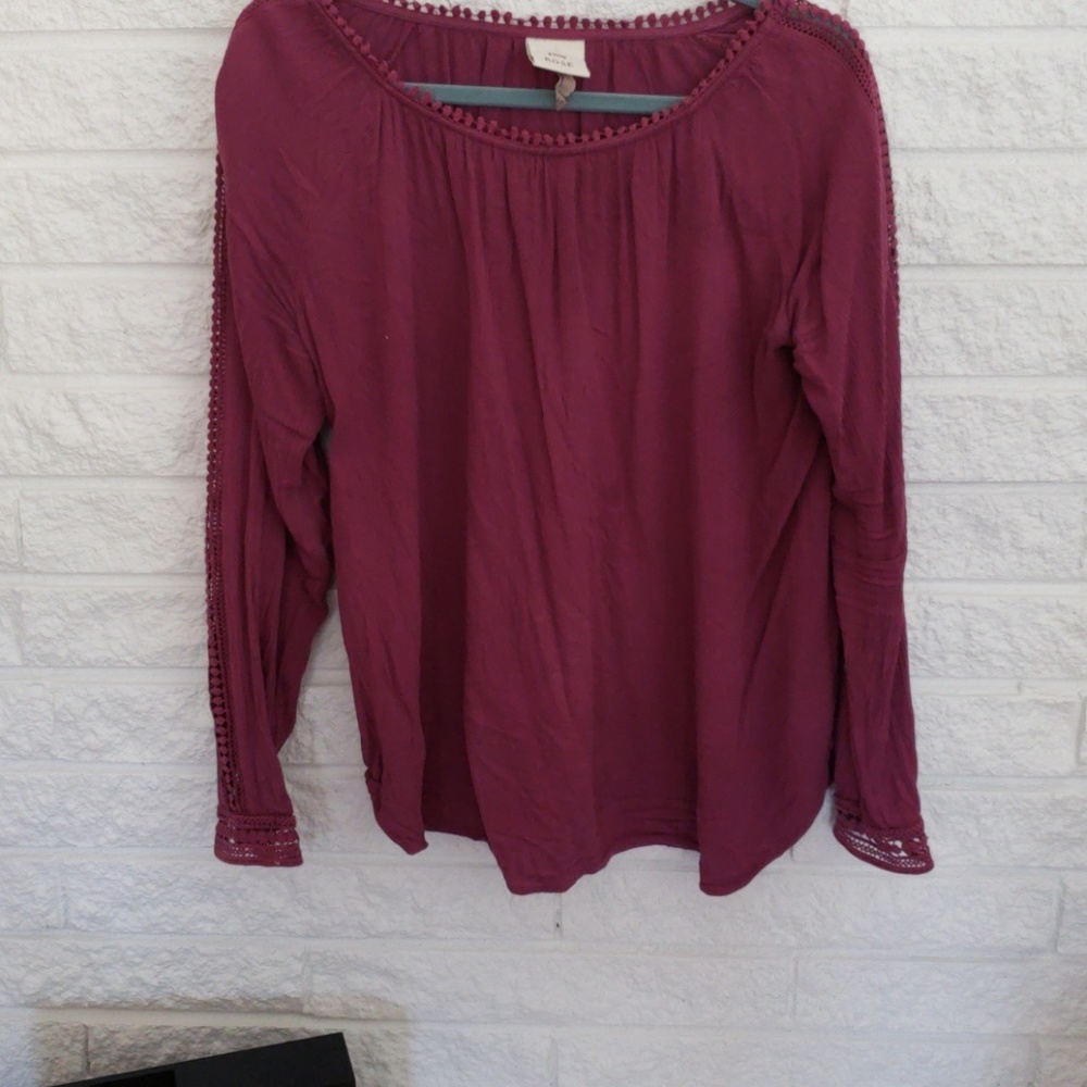 Purple blouse